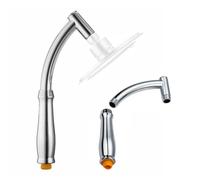 Gettimore Prolunga per soffione doccia angolare, finitura cromata con attacco G1/2"