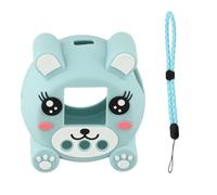 Gettimore Punirunes - Custodia protettiva in silicone per giocattolo digitale interattivo, 8,3 x 7,9 x 5,8 cm, design elegante, colore: Rosa/Blu, facile da pulire