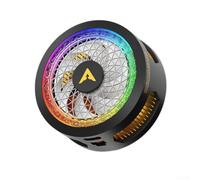 Gettimore Raffreddatore portatile a semiconduttore da 25 W, ventola magnetica per videogiochi, con clip girevole, dissipatore di calore compatto per iOS per telefoni Android (nero)