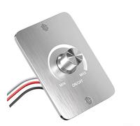 Gettimore Regolatore dimmer LED per 12 V DC, 5 A PWM dimmerabile RV rimorchio uso domestico, per luci a LED ad incandescenza