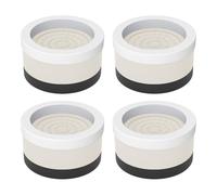 Gettimore Rialzo antiscivolo per mobili, 500 kg, resistente, per tavoli, sedie, armadi, lavatrici, 8,6 x 8,6 x 5,5 cm, confezione da 4