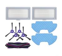 Gettimore Robot Aspirapolvere Kit di Ricambio per Samsung per PowerBot per VR05R503/SA per DJ81-00167A 2 Spazzole Mop 1 Spazzola Rullo 2 Filtri 4 Spazzole Laterali