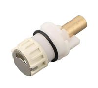 Gettimore Rp25513 Valvola di ricambio per rubinetti a doppia maniglia, stelo in ottone con piastra in acciaio inox, compatibile con RP4993