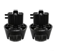 Gettimore Ruote girevoli per X50 per Pro//Master L50/S50, robot a basso rumore facile da installare per montaggio a vuoto (2 pezzi)