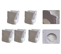 Gettimore Sacchetti per aspirapolvere compatibili con Samsung VCA-RDB95 Jet Bot+ e Jet Bot AI+ Robot Vacuum Clean Station, confezione da 5 pezzi di ricambio per la raccolta automatica della polvere