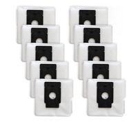Gettimore Sacchetti per aspirapolvere da 4 l, compatibili con EZVIZ RC3 Plus RE4 Plus RE5 Plus, 90 giorni, compatibili con CS-RA-KIT07, CS-RC3, CS-RE4P, confezione da 4