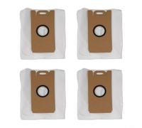 Gettimore Sacchetti per aspirapolvere robot per Ultenic MC1, accessori di ricambio, per svuotare il serbatoio in modo rapido ed efficiente (confezione da 4)