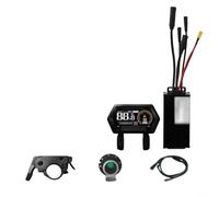 Gettimore Schermo LCD stabilito 26A dell'esposizione del regolatore della bici elettrica con il sistema di tre modi per modifica del motorino