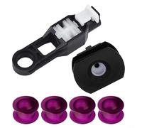 Gettimore Set di 6 boccole per cavo del cambio per Suzuki Swift SX4 Sport, ABS materiale 5 velocità connettore terminale leva