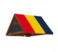 Gettimore Set di altalene di ricambio, 132 x 228 cm, impermeabile, in tessuto Oxford, copertura per il tetto del parco giochi, protezione UV per attività all'aperto