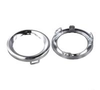 Gettimore Set di finiture cromate per fendinebbia anteriori, per Renegade 2019-2021, inserti paraurti lato passeggero, diretto 6VM61SZ0AA 6VN96SZ0AA