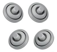 Gettimore Set di guarnizioni e rondelle in silicone per pentola a pressione con indicatore di pressione per WMF Perfect and Perfect Plus, W6093109502, grigio, 4 pezzi