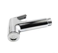 Gettimore Set di ugelli per WC, bidet cromato Shattaf Douche spray, igienico, soffione doccia