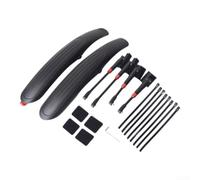 Gettimore Set parafango MTB 66-29" regolabile per MTB a sgancio rapido | Adatto per MTB da 66 a 29 pollici, per staffe a sgancio rapido, lunghezza regolabile, anti- per protezione dagli spruzzi