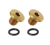 Gettimore Sostituzione del freno a disco per la vite di spurgo della bicicletta per riparazione del sistema frenante tenuta migliorata materiale leggero M5X5-8 Dimensioni