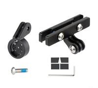 Gettimore Staffa di montaggio per manubrio bicicletta, adattatore luce posteriore con supporto di estensione per Magicshine RN120 ciclismo