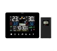 Gettimore Stazione meteo senza fili Termometro Display Touchscreen Barometro Sveglia
