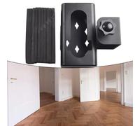 Gettimore Supporto antifurto per videocitofono: nessun trapano, 360° per la protezione della tua sicurezza!