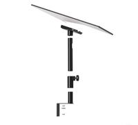 Gettimore Supporto da parete regolabile per Starlink Gen3, staffa da parete in metallo da 24 a 37 cm, nero