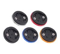 Gettimore Supporto per computer da bici in alluminio per Garmin Edge 1030/1000/800/500, Bryton, Wahoo, IGPSPORT - Compatibile con tubo superiore da 28,6 mm, leggero 41 g