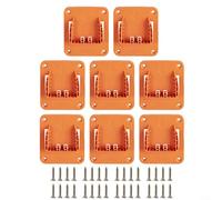 Gettimore Supporto per trapano Ridgid 18 V Li-ion per utensili elettrici da parete con viti, per garage, officina, stoccaggio ABS resistente agli urti (8 pezzi)