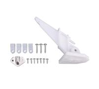 Gettimore Tachimetro per barca marina Pitot Tube Pickup con funzione kick-up compatibile con tachimetri a pressione fino a 80 mph, ABS bianco