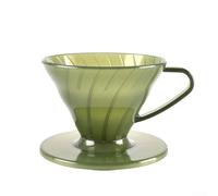 Gettimore Tazza portatile del filtro del gocciolamento della tazza di caffè della resina della tazza di caffè prodotta a mano a spirale della tazza