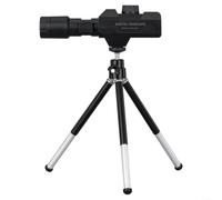 Gettimore Telescopio monoculare digitale HD 2MP zoom 70x con treppiede lungo per durata della batteria Birdwatching concerti e paesaggi