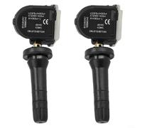Gettimore TPMS - Monitoraggio della pressione dei pneumatici per Opel per Ampera, Adam, Antara, Corsa D E, Mokka Meriva B, Zafira C 2006-2017 (2 pezzi)