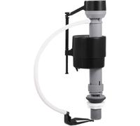 Gettimore Valvola di riempimento WC con altezza regolabile, ingresso acqua silenzioso e morsetto di alimentazione, compatibile con la maggior parte dei serbatoi WC