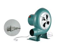 Gettimore Ventilatore centrifugo elettrico, 2800 giri/min, con motore in rame puro, per fabbro, stufa a carbone e barbecue all'aperto, blu, 100 W