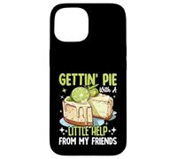 Gettin' Pie With a Little Help from My Friends Key Lime Pie Custodia per iPhone 15