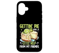 Gettin' Pie With a Little Help from My Friends Key Lime Pie Custodia per iPhone 16