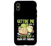 Gettin' Pie With a Little Help from My Friends Key Lime Pie Custodia per iPhone X/XS