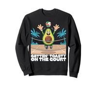Gettin Toasty On The Court Avocado Pallavolo Felpa