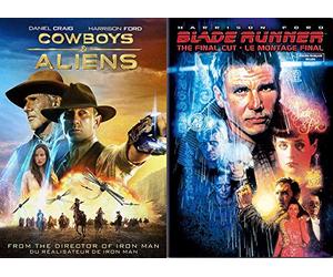 Getting Into Sci-Fi With Harrison Ford: Blade Runner The Final Cut & Cowboys And Aliens Double Feature 2-Movie DVD Set