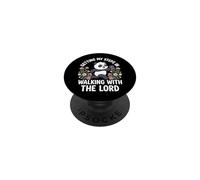 Getting My Steps In Walking With The Lord PopSockets PopGrip Adesivo
