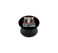 Getting My Steps In Walking With The Lord PopSockets PopGrip Adesivo