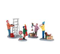 Getting Ready To Decorate Set Of 4 Cod. 12030