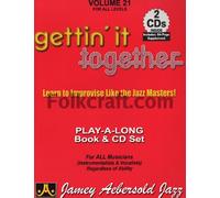 Gettin'It Together Vol.21 (For All Musicians -Learn To Improvise Like The Jazz Masters Con Allegati 2 Cd)