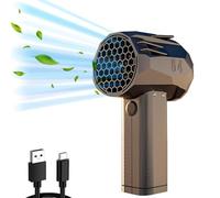 Getto di Tuono Secco, Ventola Turbo per Asciugatore per Auto da 64 Mm, Spinta 1,4 Kg/s, 66 M/s, 4000mAh Soffiatore per Foglie per la Pulizia del Patio, L'asciugatura Dell'auto