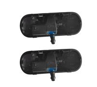 getto lavacristallo 1 paio ugello di vetro spray per lavavetri anteriore riscaldato per Audi A3 A4 A5 A6 A7 A8 Q3 Q5 Q7 Sostituire(2pcs heating)