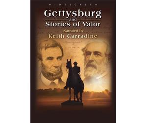 Gettysburg and Stories of Valor- 2 Box Set (DVD) Narrated by Keith Carradine