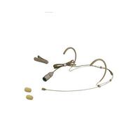 Getue HEIMU Wired Double Earhook Headset Boom Mini XLR Omni-Directional Microphone (for Audio-Technica Type 4 Pin Mini Plug Skin)