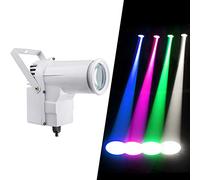 Getue LED Pinspot, 3w White LED Spot Light, Use for Mirror Ball, Window Display in Boutique, Disco, Ballroom, KTV, Bar, Club, Party, Wedding