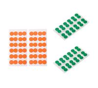 getuse 48 pezzi arancione auto schiuma indicatore di mosca accessorio da pesca in schiuma verde bastone indicatore di colpo per pesca a mosca