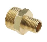 getuse Accoppiatore in ottone per idropulitrice ad innesto rapido, adattatore M22 a 1/4 3/8 14 mm 15 mm raccordo per tubo flessibile per attrezzature di pulizia - stile C