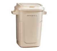 getuse Doppio Strato Cestino Rifiuti 28L,Crema