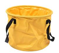 getuse Grande secchio pieghevole da campeggio all'aperto lavaggio acqua pieghevole 30L PVC leggero impermeabile antistrappo alto carico design pieghevole manico largo impugnatura comoda pesca