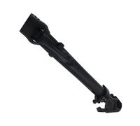 getuse Manubrio pieghevole per bicicletta, in lega di alluminio, senza denti, sinistro, 25,4 mm, per la maggior parte delle bici pieghevoli, morsetto forcella da 28,6 mm